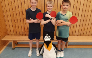 v.l.n.r. Jakob, Janne, Charles